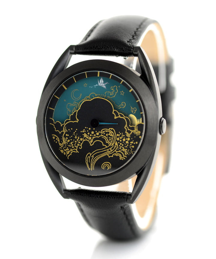 Paper Crane watch side view pm