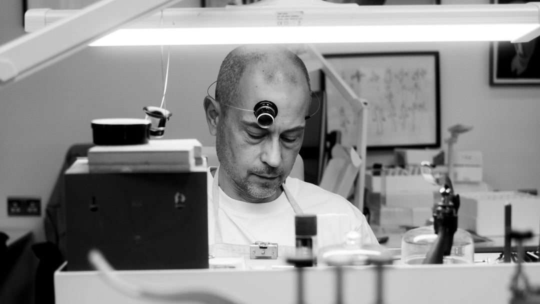 Crispin Jones in MJW workshop