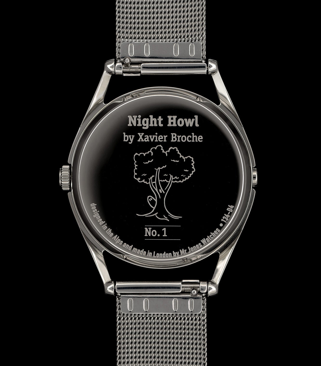 Night Howl | Limited edition watch | Xavier Broche X Mr Jones