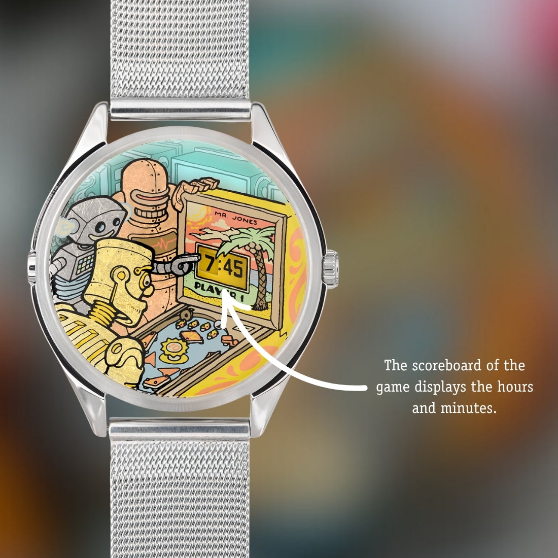 Ricochet | Pinball inspired watch | Ryan Claytor X Mr Jones