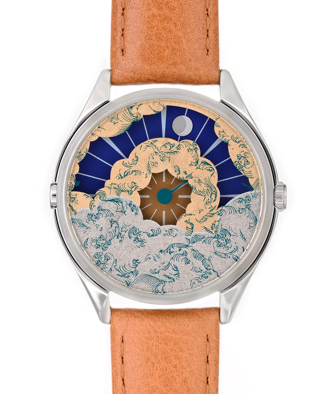 ミュシャオマージュ「月」 Nuage | Mr Jones Watches X Marion Labbez – Mr Jones Watches EU