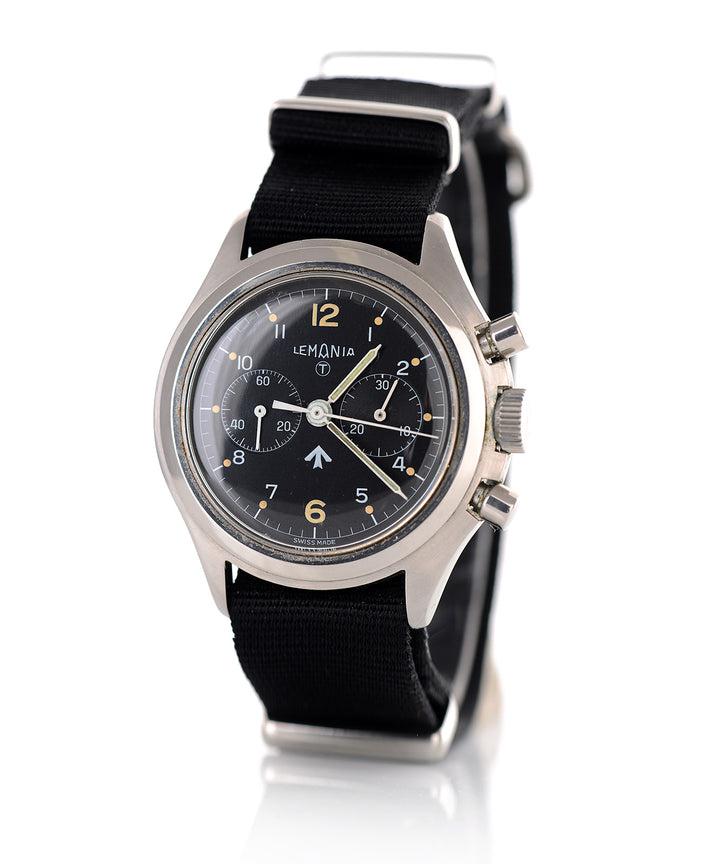 Lemania two button military issue Chronograph (1975)