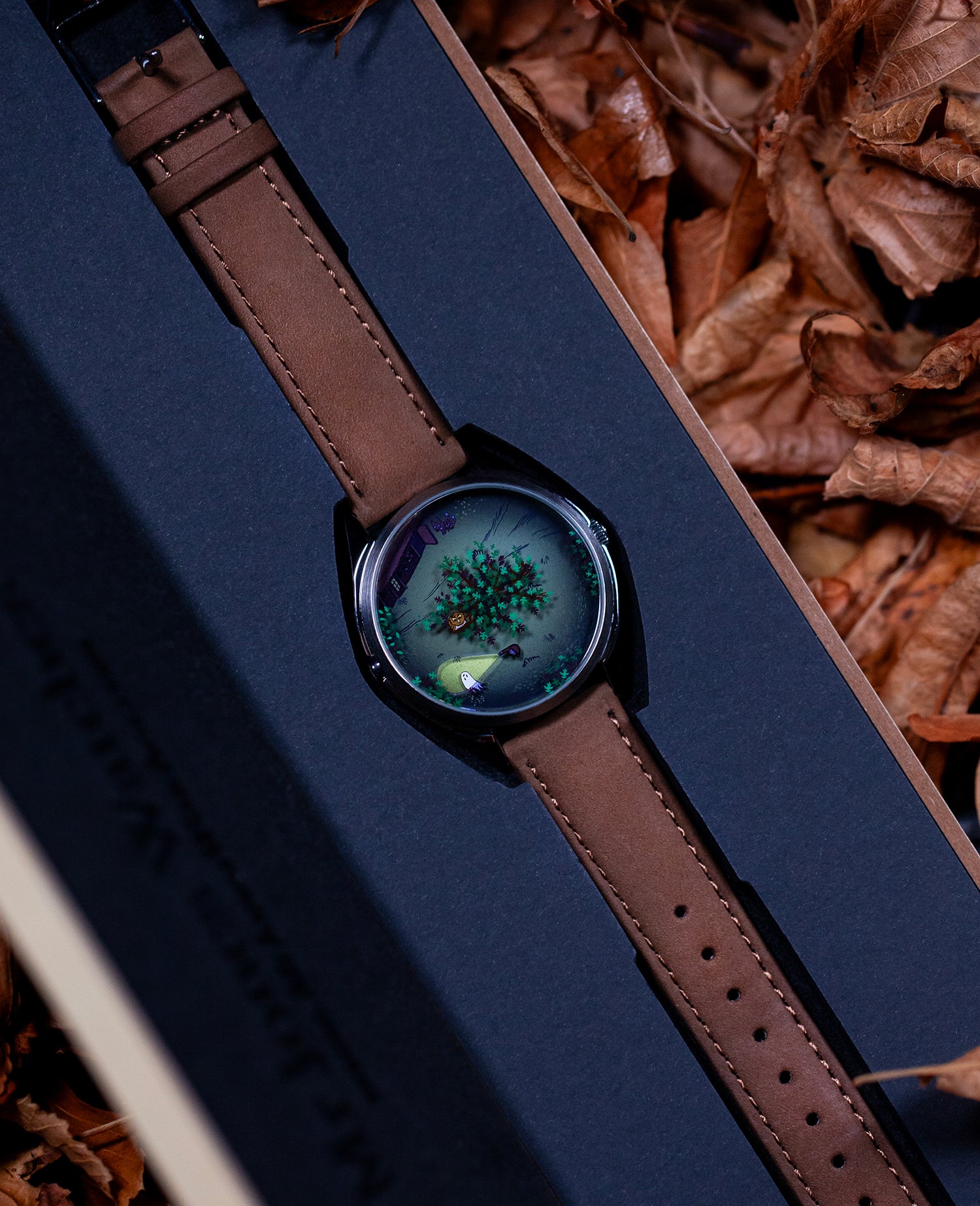 Night Howl watch | Xavier Broche X Mr Jones Watches – Mr Jones