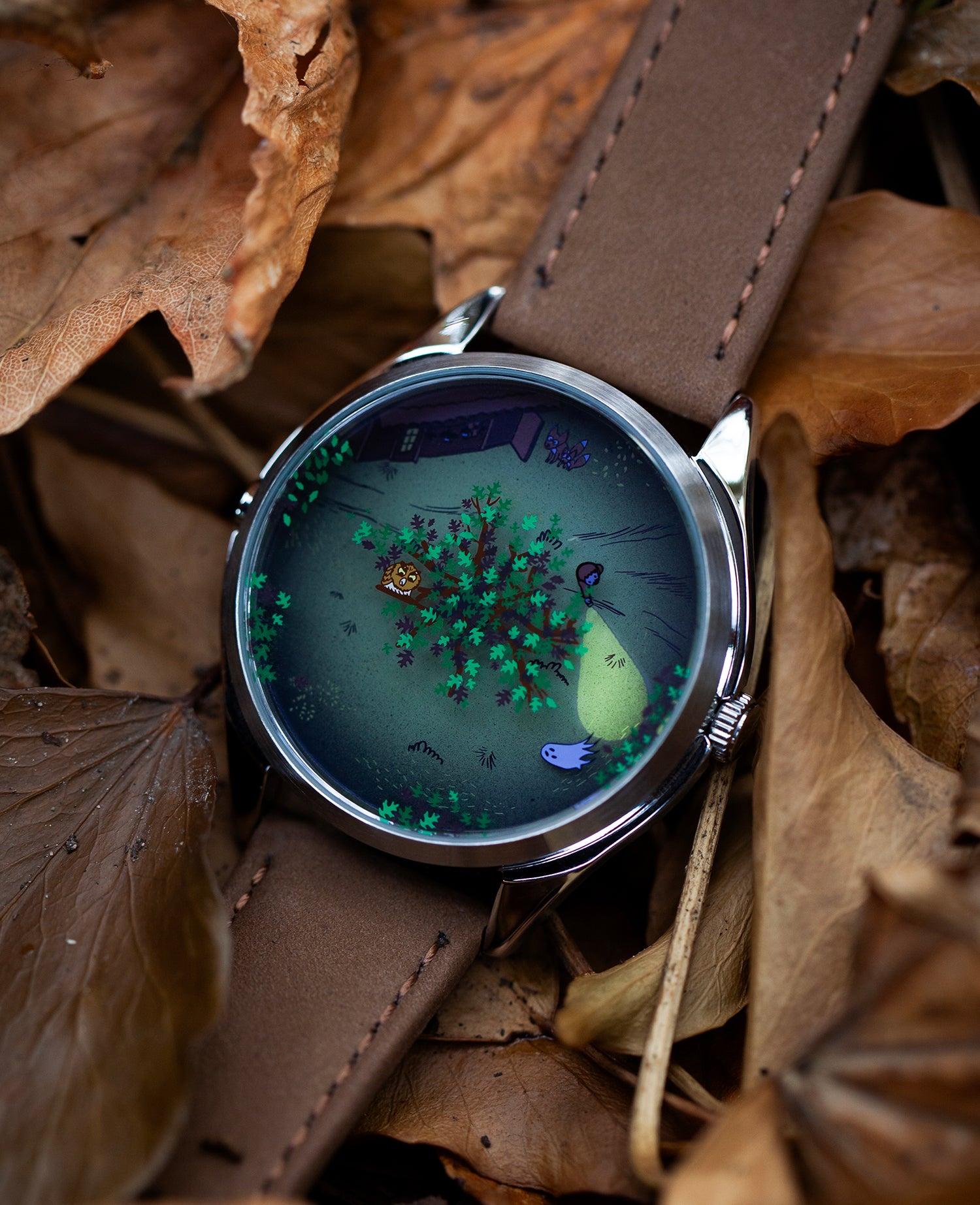 Night Howl watch | Xavier Broche X Mr Jones Watches – Mr Jones