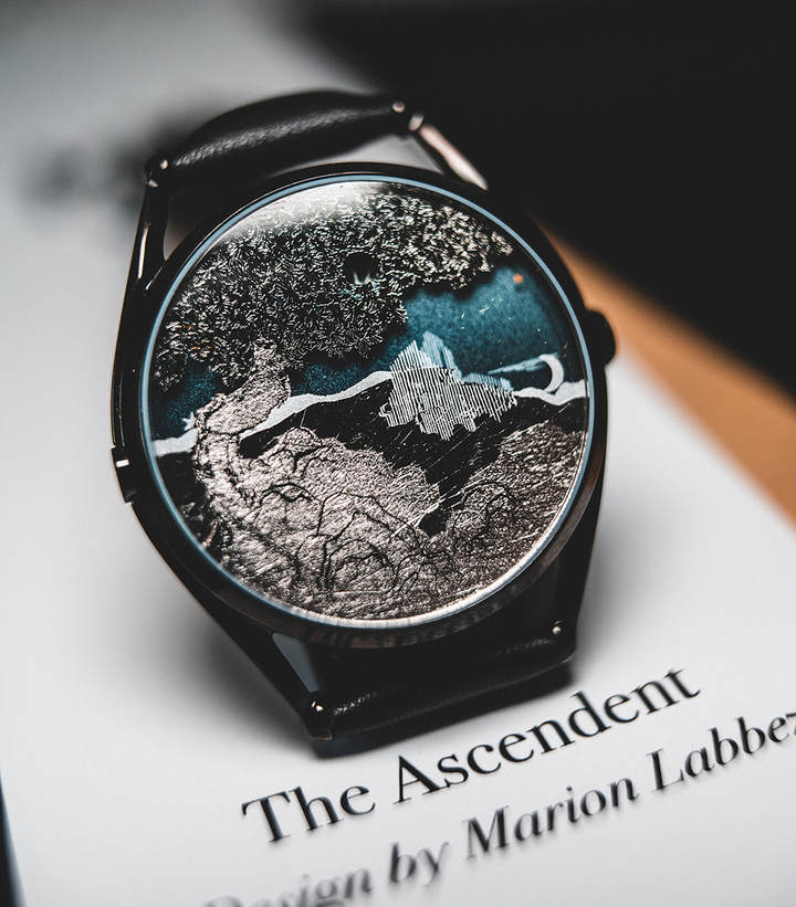 The Ascendent watch on insert card