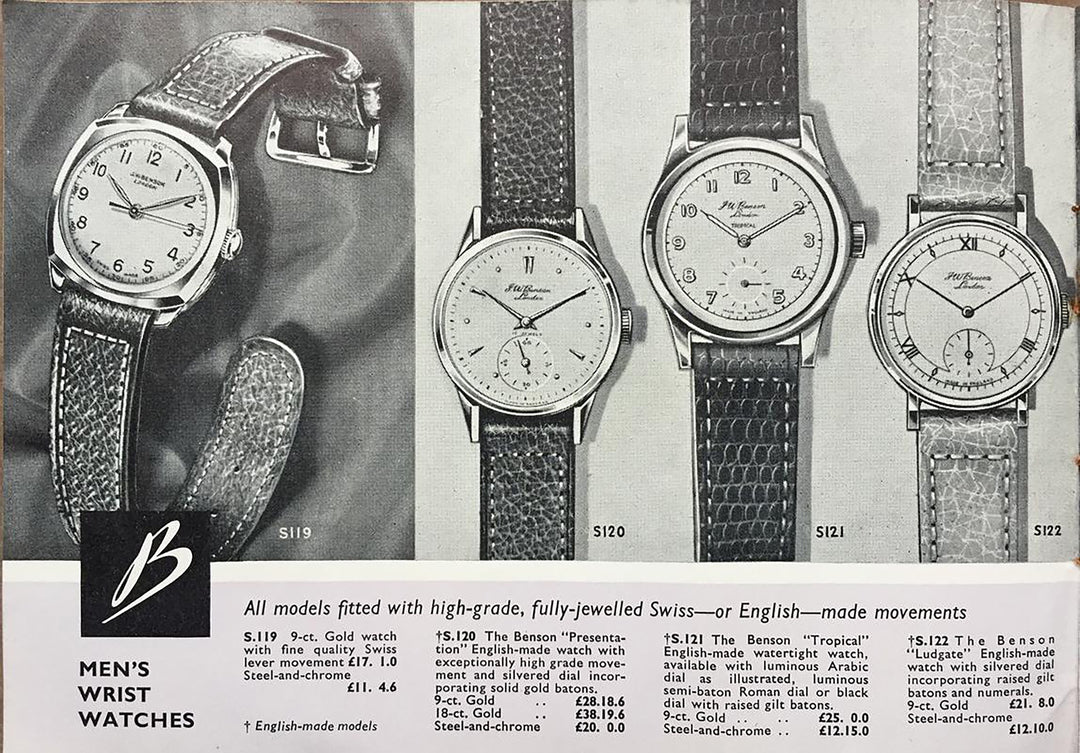 Smiths for Benson Everest pattern